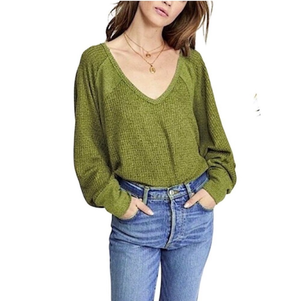 Free People Santa Clara Thermal Top - Size Medium
